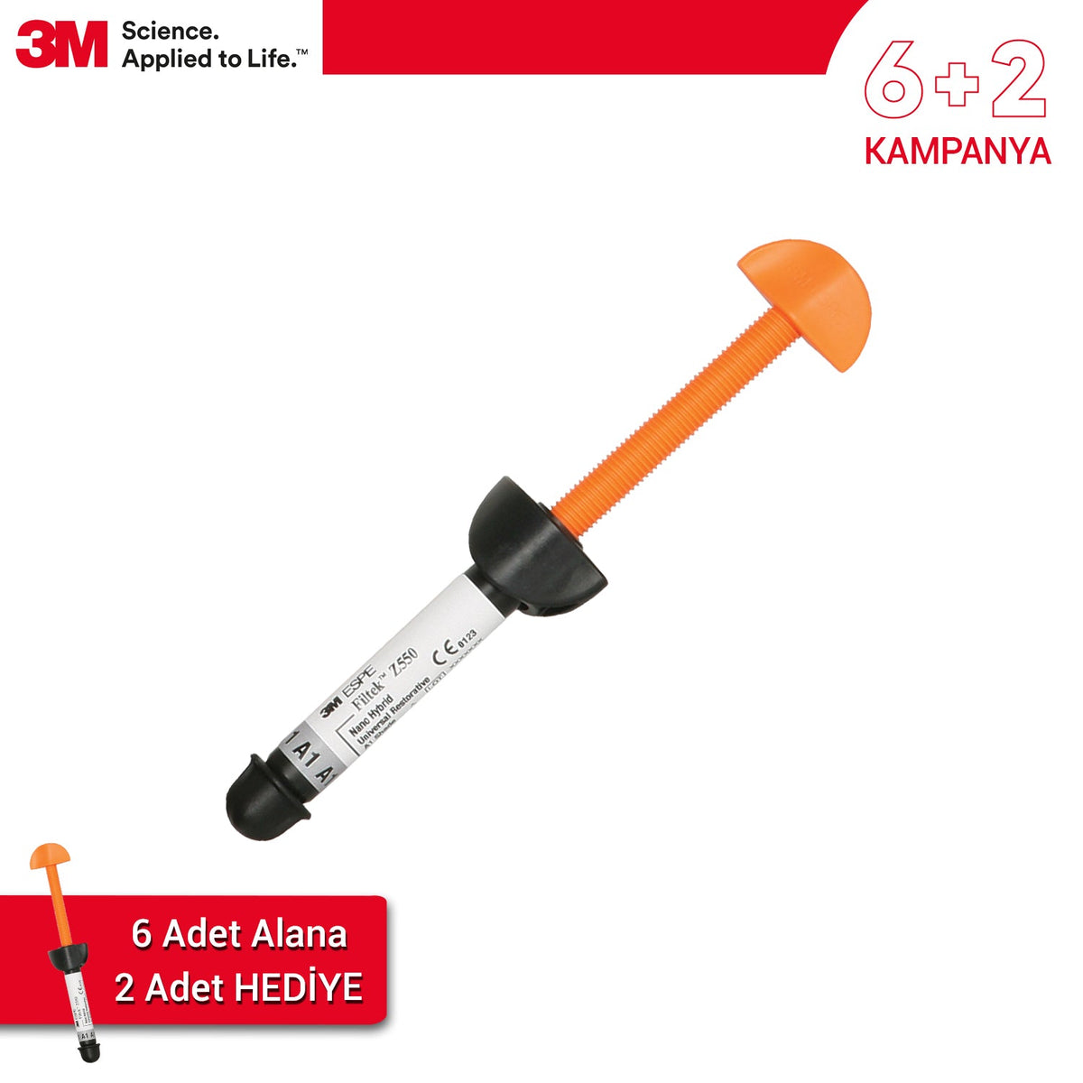 3M - 6+2 Offer Filtek Z550 Nano Hybrid Composite