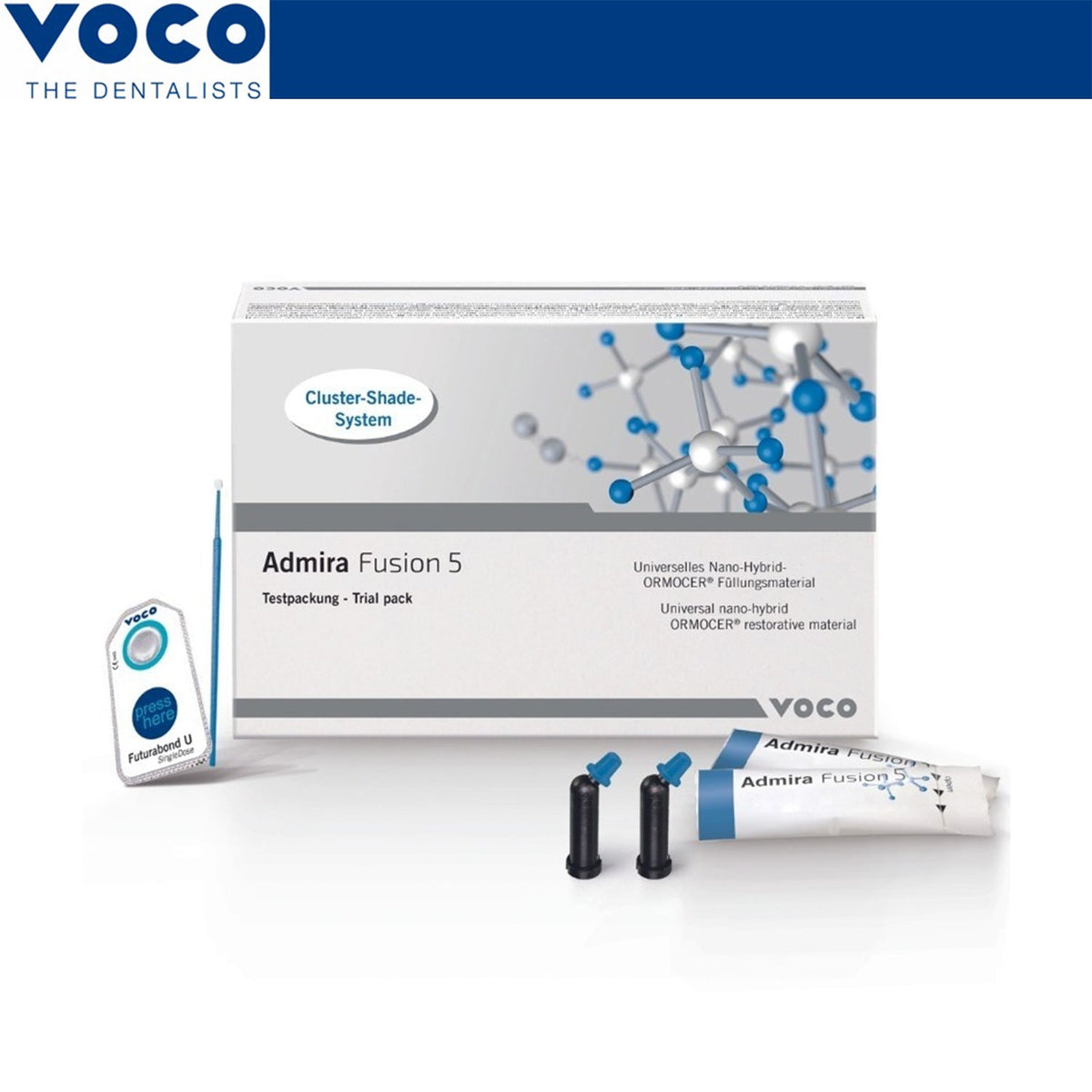 Voco - Admira Fusion 5 Universal Nano - Hybrid Composite - Trial Kit