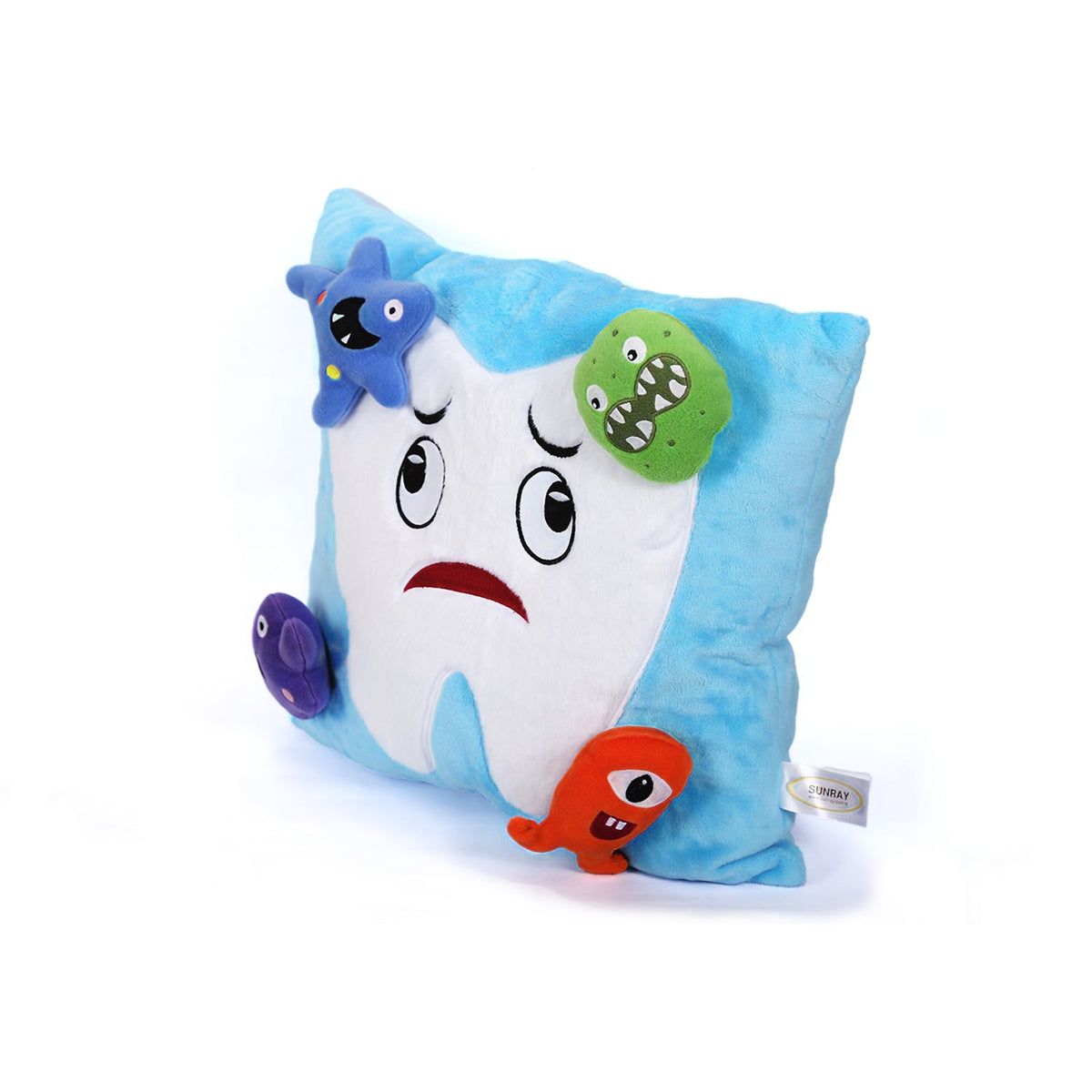 Sunray - Blue Microbes Pillow Tooth Brush Teaching Model