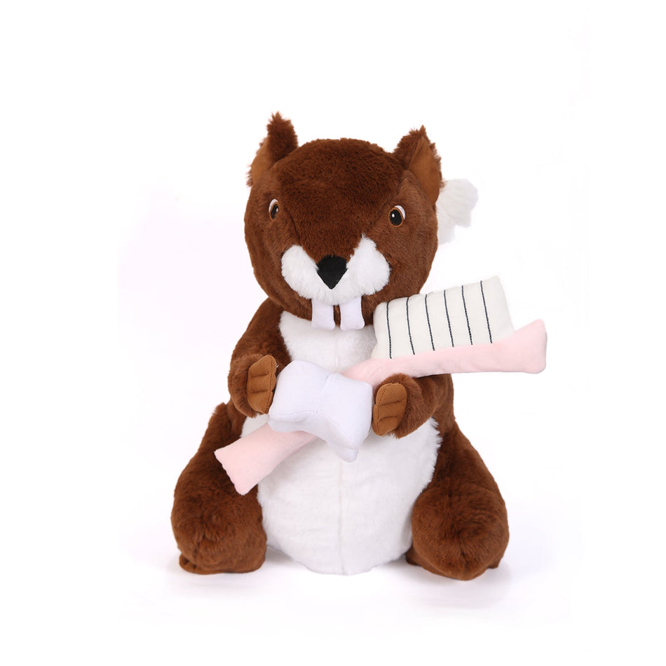 Sunray - Brown Squirrel Tooth Brush Teaching Model