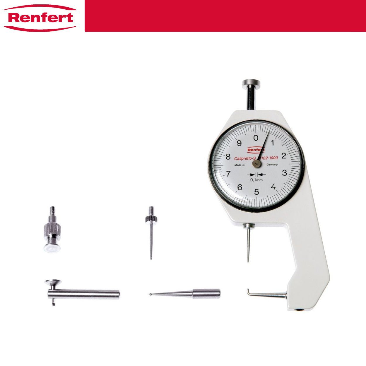 Renfert - Calipretto S Caliper - Precision Measuring Tool