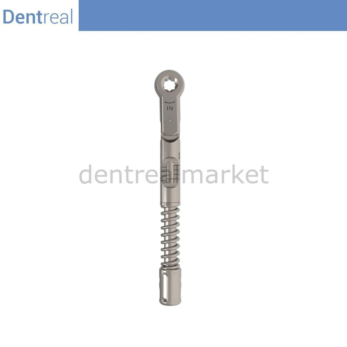 Dentreal - Dental Implant Torque Wrench Ratchet 4mm 10 - 45 Ncm