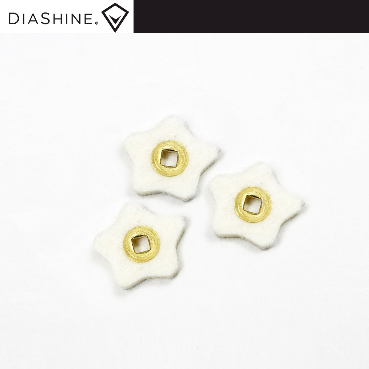 DiaShine - DiaShine Lucida Click Polishing Felt Stars