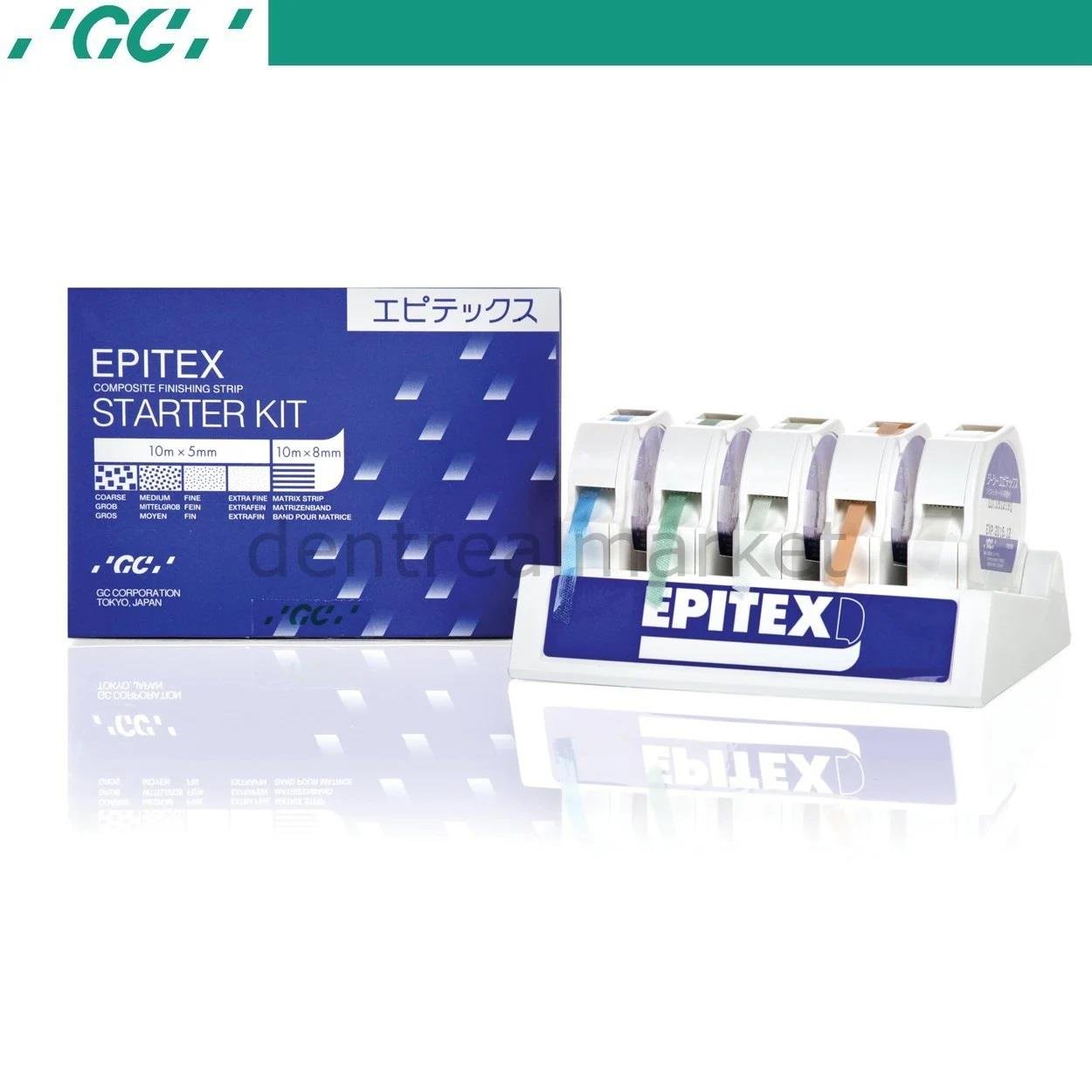 Gc Dental - Epitex Strip Starter Kit - Finishing and Polishing Strips