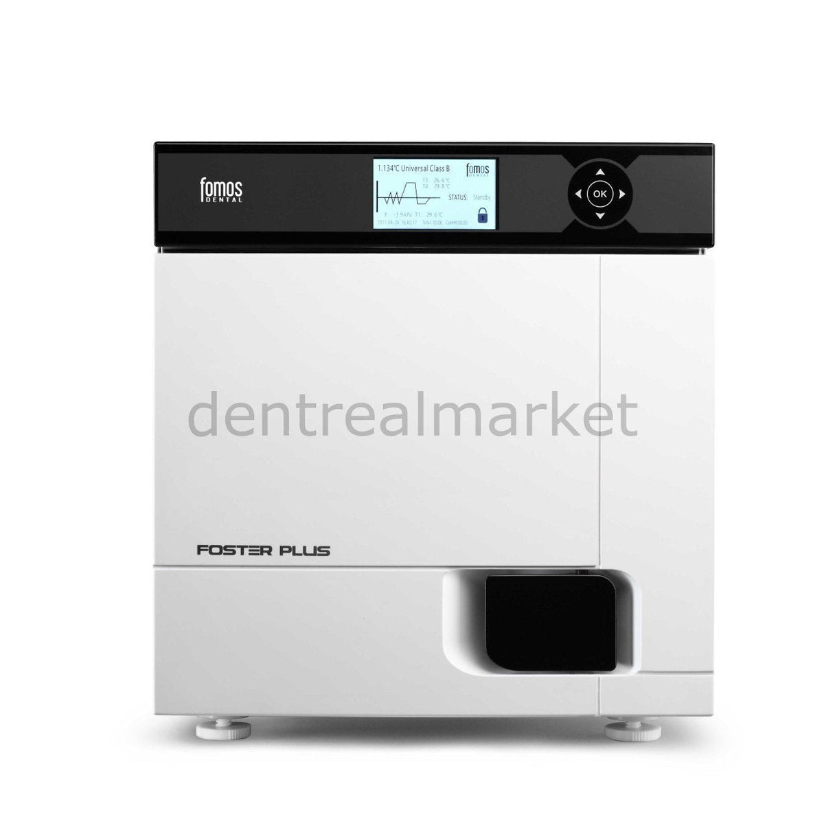 Fomos - Foster Plus 22 Lt B Class Autoclave Dental Starilizator - Color Screen