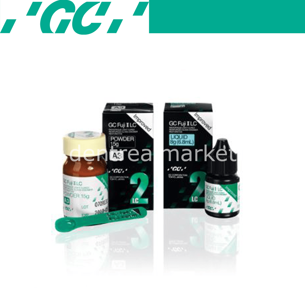 Gc Dental - Fuji II Lc Improved Intro Package Powder Liquid