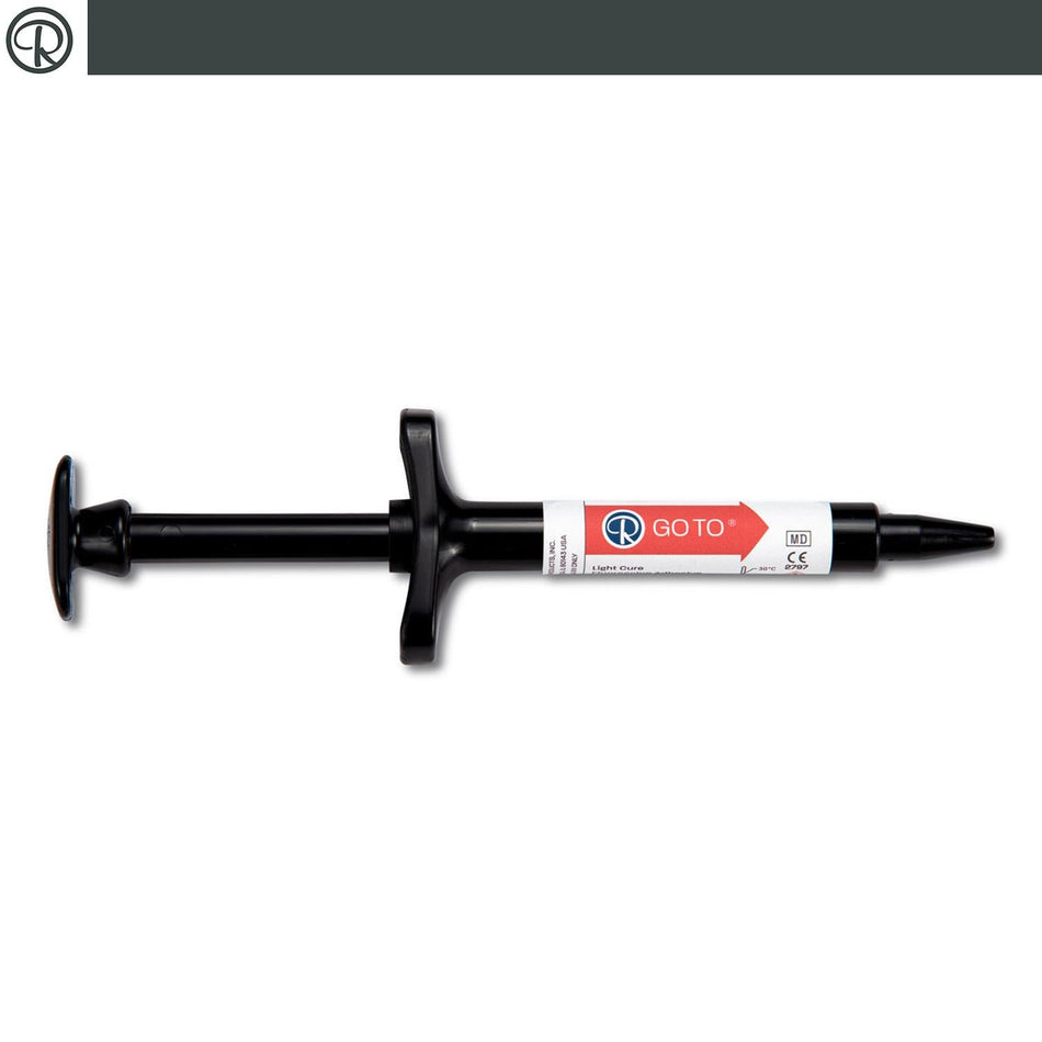 Reliance Orthodontics - GoTo Adhesive Paste 4g in Push Syringe - Bracket Cement