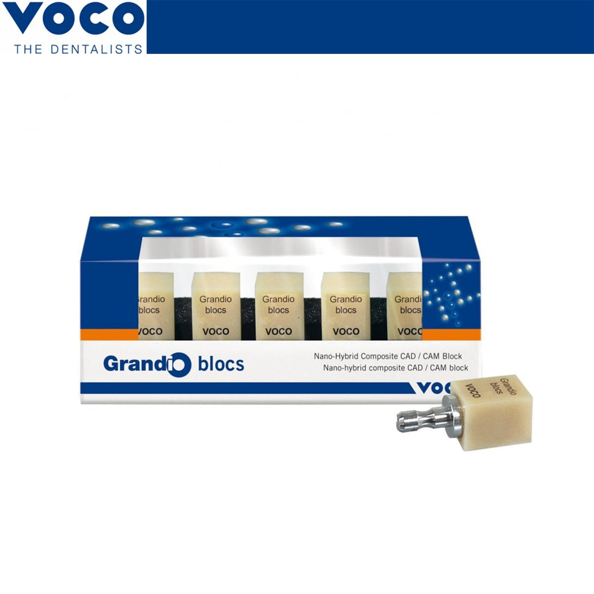 Voco - Grandio Blocs HT 14L - Nano - Ceramic Hybrid CAD - CAM block