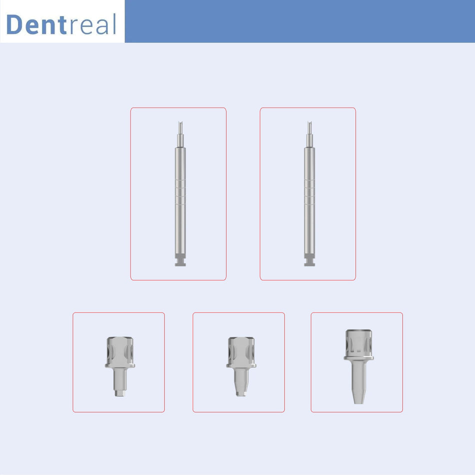 Dentreal - Implant Screw Fracture Removal Drill & Hex Tracer Kit