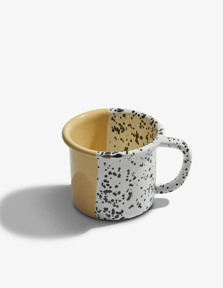 Kapka - Mind - Pop Mug - Enamel Vintage Look Washable Mug / Kapka