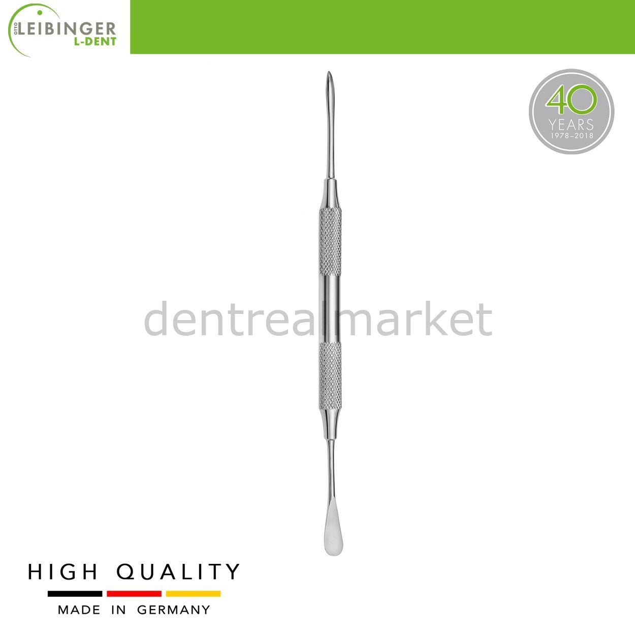 Leibinger - Molt 9 Raspatories 18 cm - Dental Surgery Molt 9 Periosteal Elevator