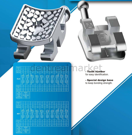 Dtc Orthodontics - Monoblock Metal Bracket