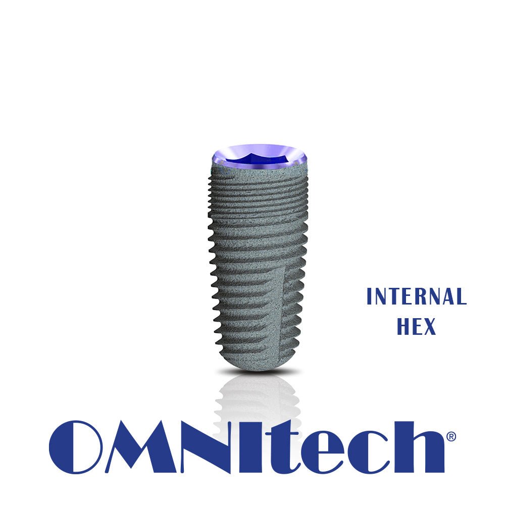 RHPositive - OMNItech Internal Hex Dental Implant Big Full Package - 100 Pcs