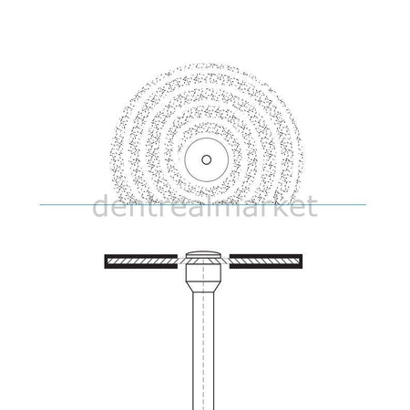 Frank Dental - Ortho Diamond Disc Interface Separe - Double Sided Etching