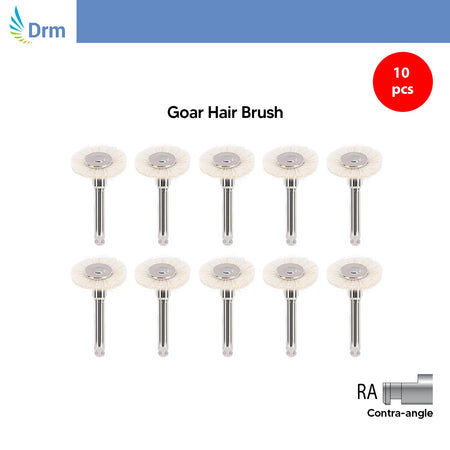 Drm - Porcelain and Composite Polishing Kit - 10 Pieces - Contra Angle