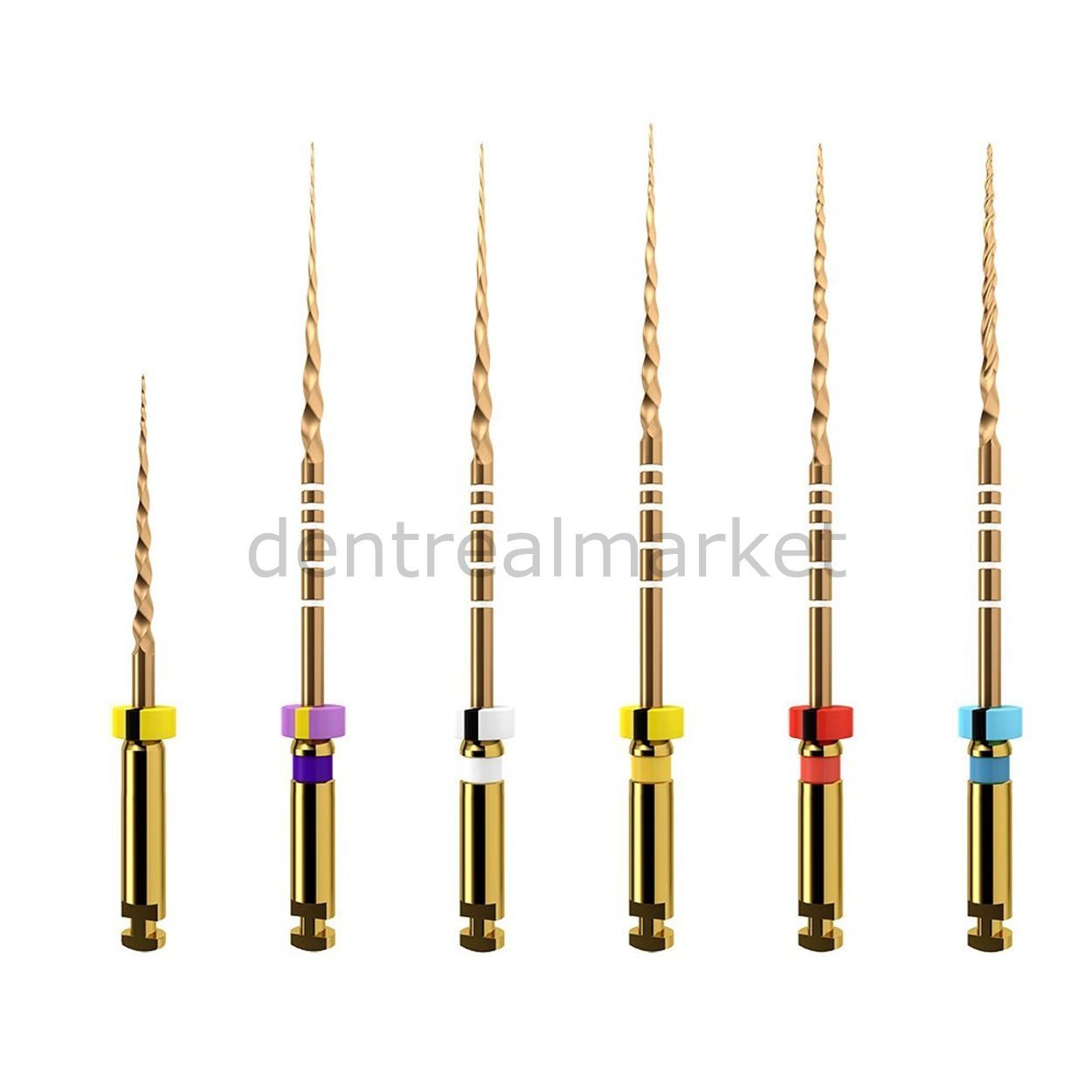 Dentsply - Sirona - Protaper Gold - Endodontic Rotary Files - 19mm