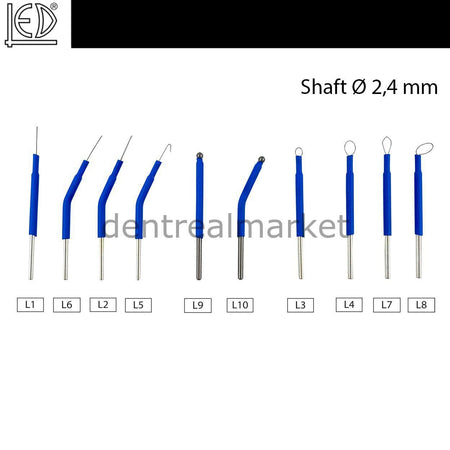 LED SpA - Radiofrequency Surgical Device Electrodes - Shaft 2,4 mm