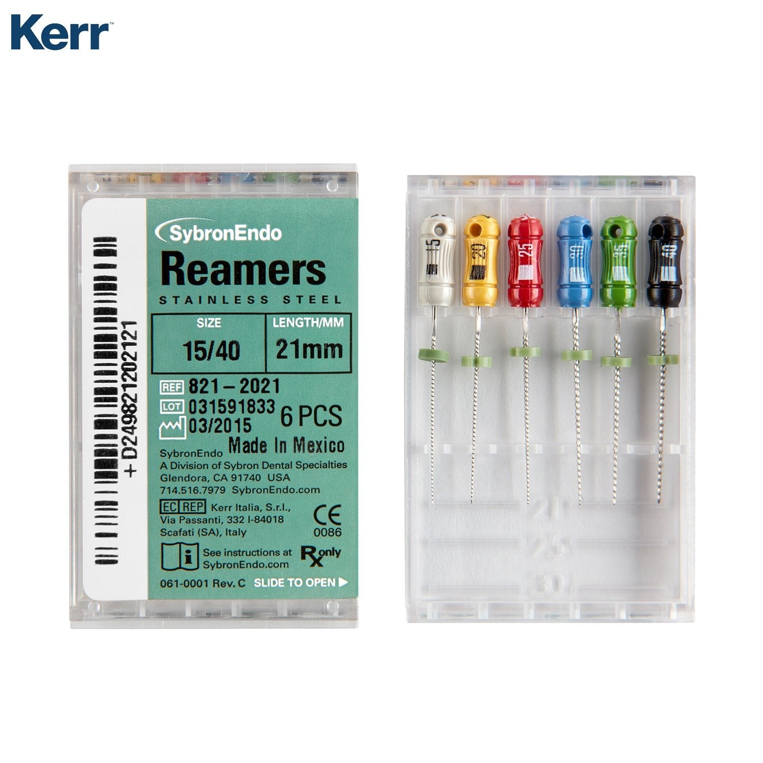 Kerr - Reamers Çelik Aegean Assortment