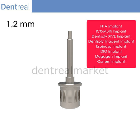 Dentreal - Screwdriver for ICX - Multi Implant - 1,20 mm Hex Driver