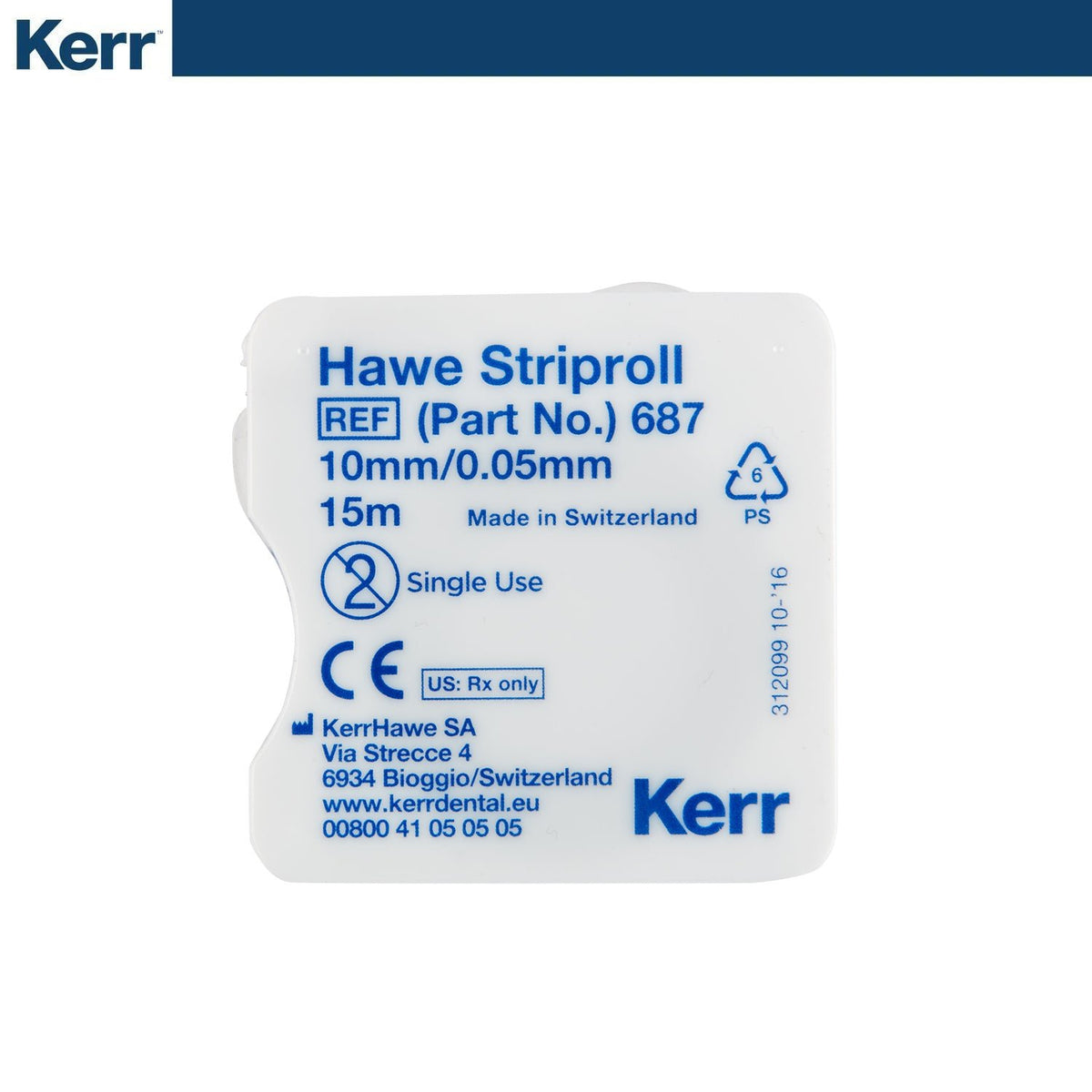 Kerr - Striproll Matrix Tape 15 Mt