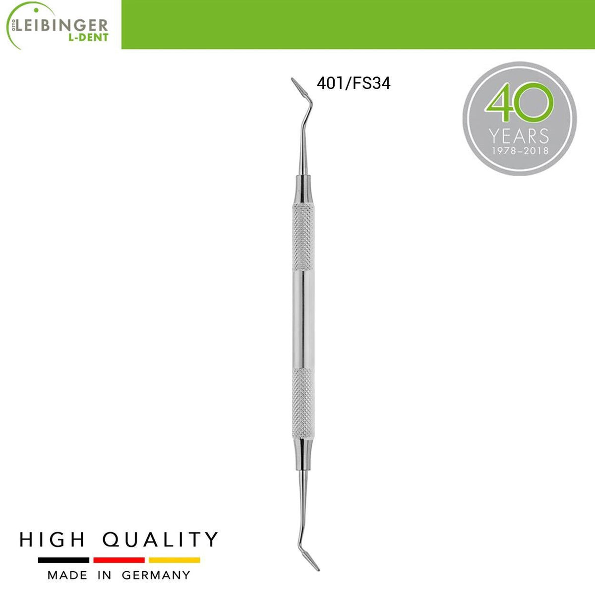 Leibinger - Sugarman Periodontal File 3S/4S - Bone File