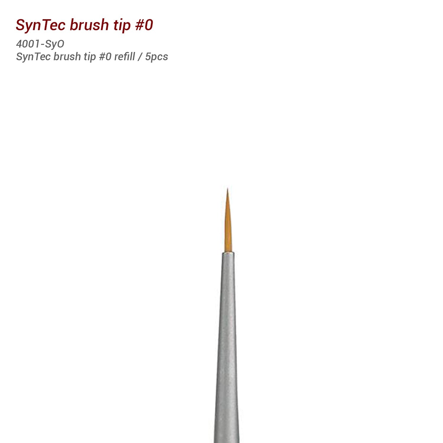 Smile Line - SynTec Brush tip #0