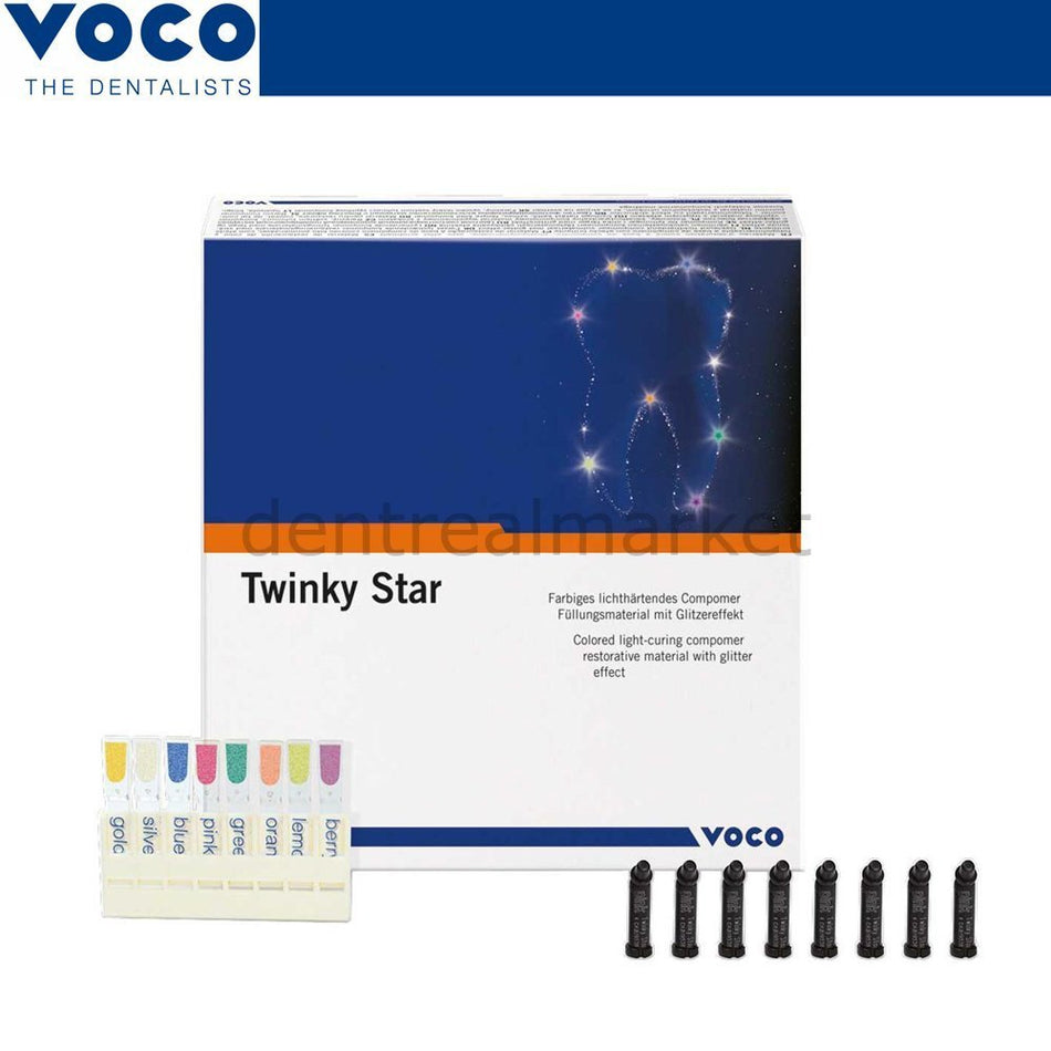 Voco - Twinky Star - Coloured light - curing Compomer Restorative Material