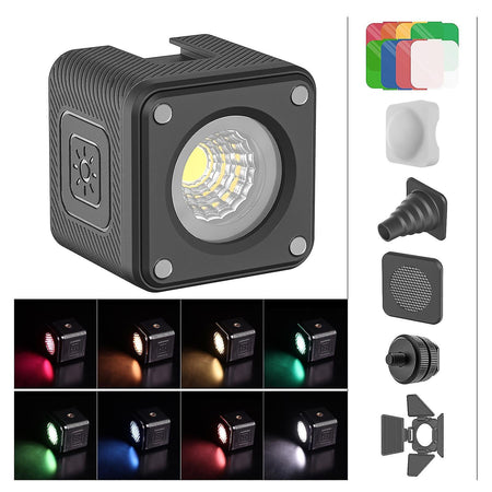 Ulanzi - Ulanzi L2 Bi - Color 4W Mini COB Magnetic Video LED Light - Cute Light