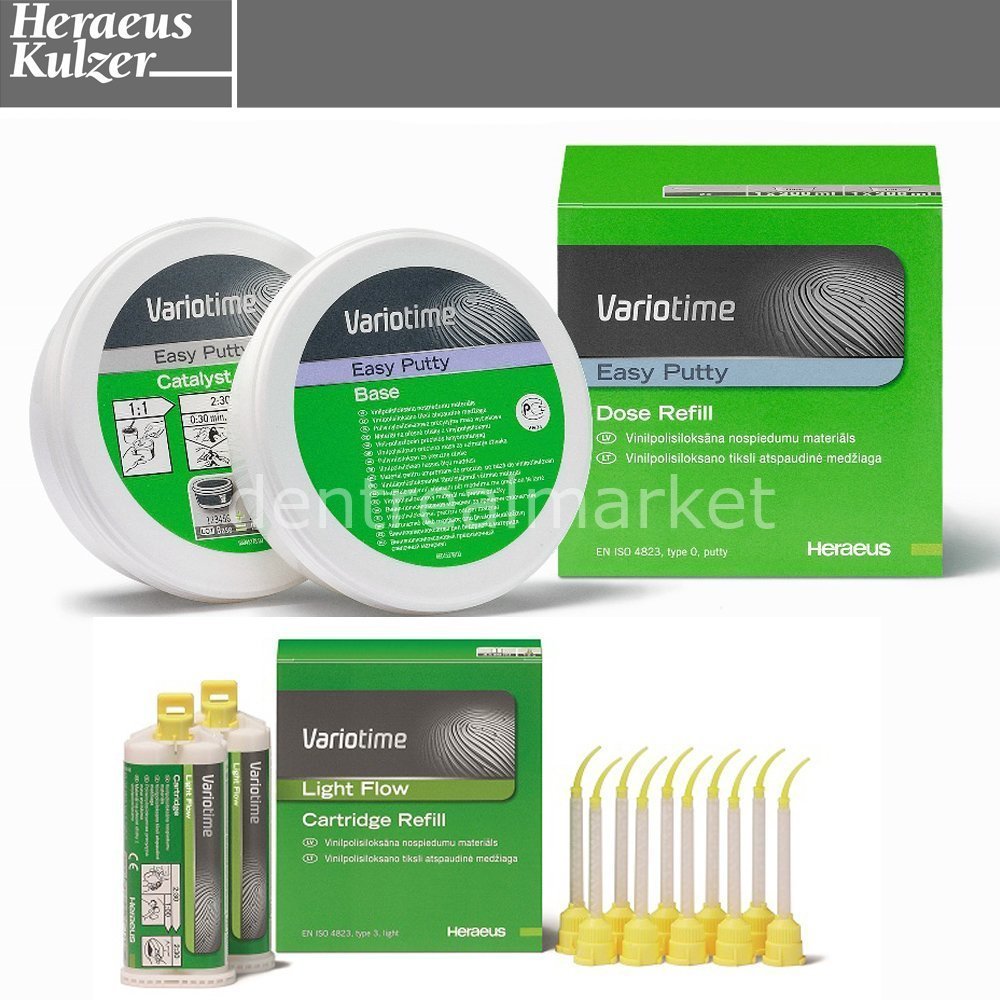 Heraeus Kulzer - Variotime Easy Putty & Flow Impression Material Set