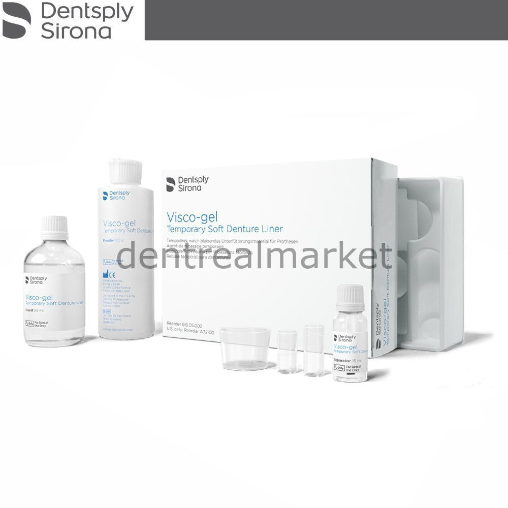 Dentsply - Sirona - Visco - gel Tissue Conditioner and Temporary Soft Liner Complete Kit