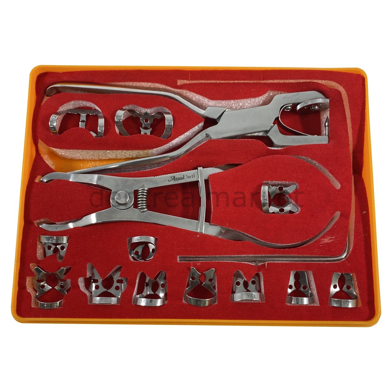 DentrealStore - Dentreal Drm Rubberdam Clamp and Tool Set