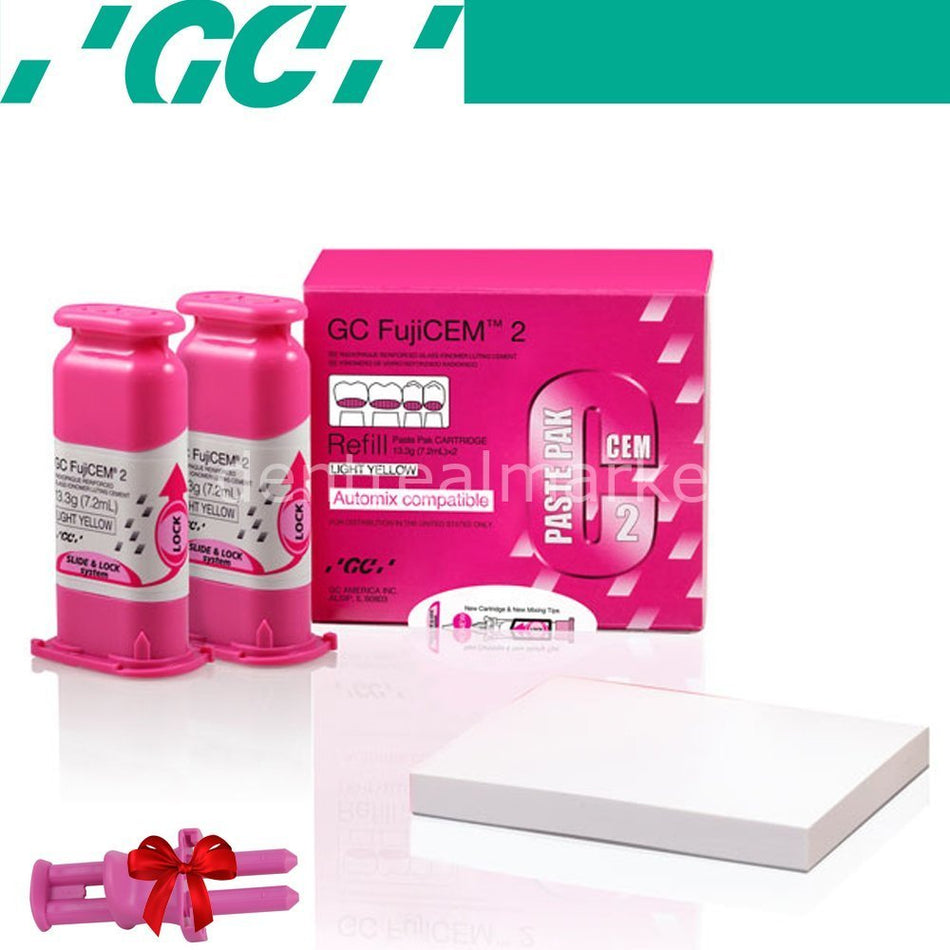 DentrealStore - Gc Dental Fujicem 2 Cam iyonomer Siman Refil