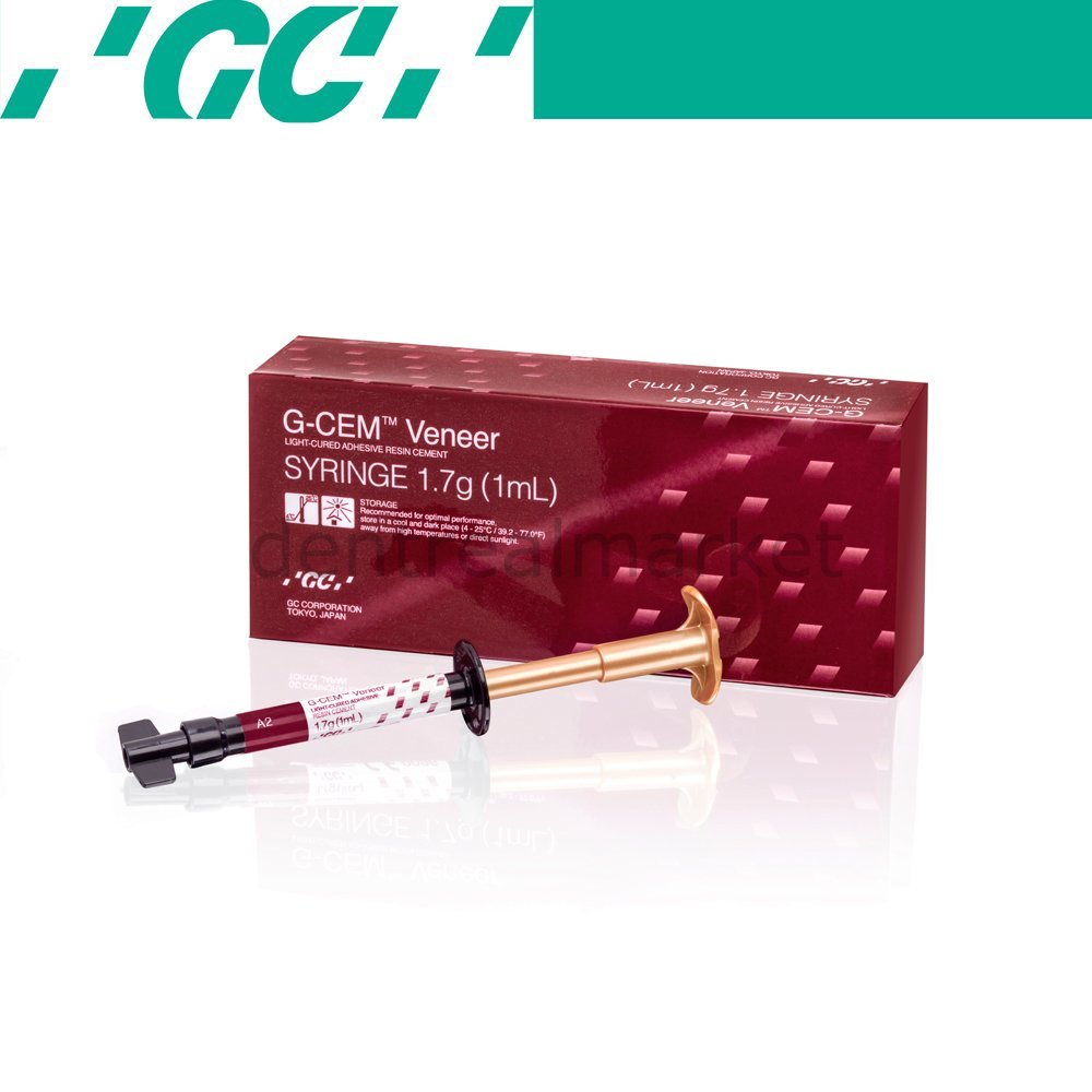 DentrealStore - Gc Dental G-Cem Veneer Refill - Light Cured Adhesive Resin Cement