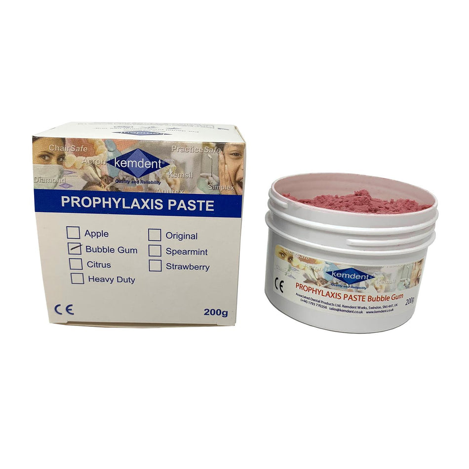 DentrealStore - Kemdent Oral Prophylaxis Polishing Material Strawberry 200 g